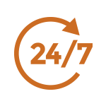 Un accès en libre service 24h/24 à vos box de stockage